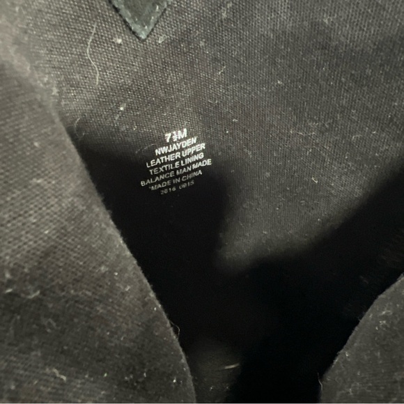 Nine West Black Suede Leather Fringe Mid Calf  Western Heel Pull On Boots Sz 7.5 - Picture 6 of 12